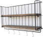 Preview: blackstone 2-tier wall shelf